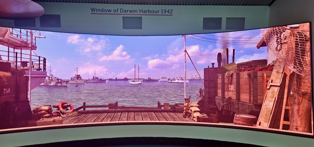 Museum Exhibit Bombing of Darwin