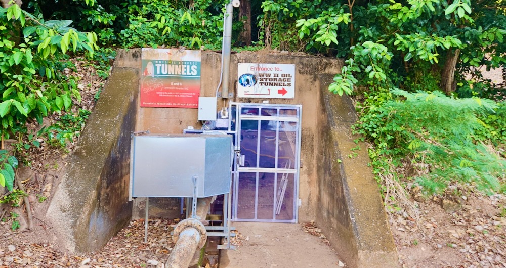 underground oil storage tunnels