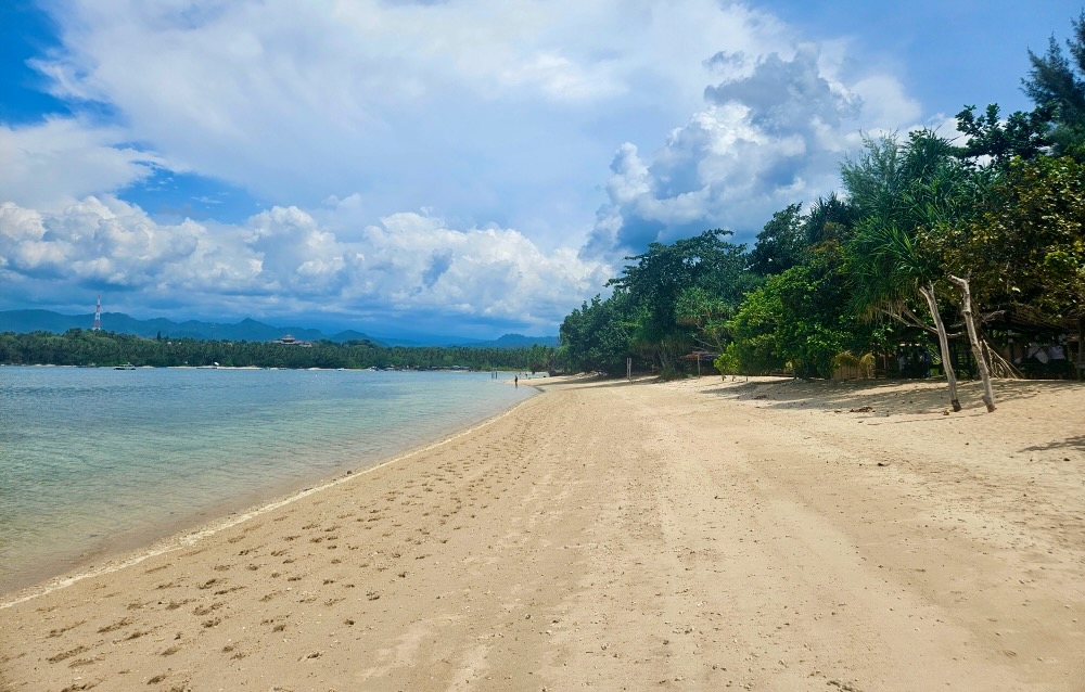 beach in Lombok Indonesia