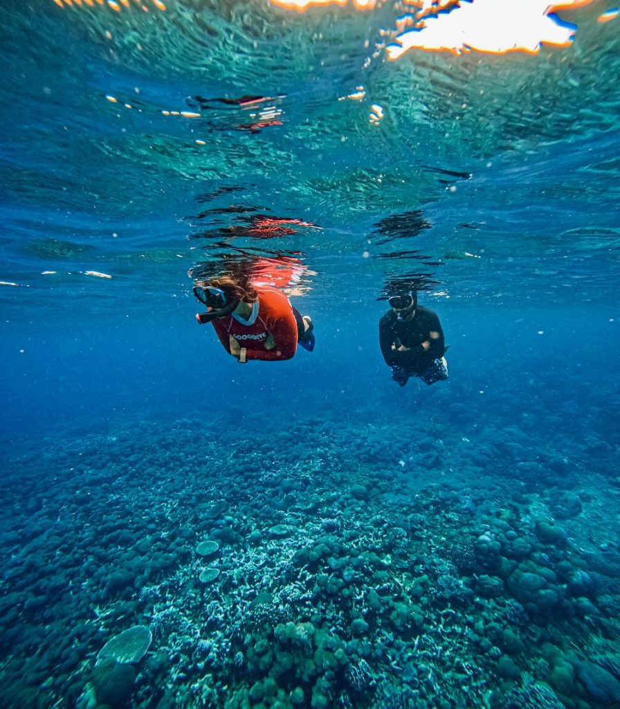 Snorkeling at Nusa Penida, Bali
