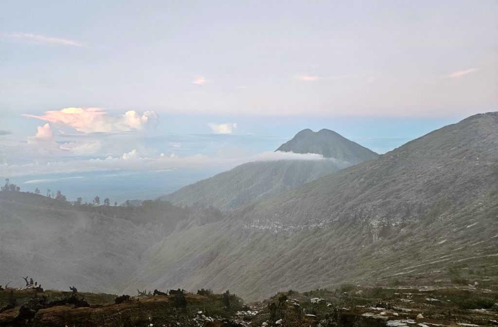 Mount Ijen view
