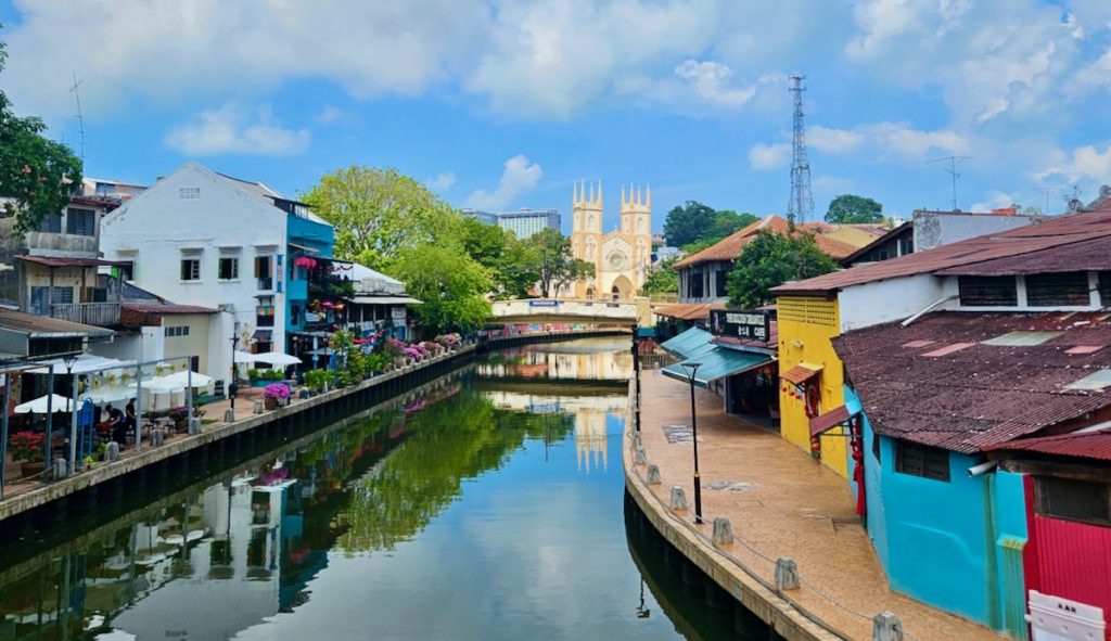 Malacca River, two nights in Malacca