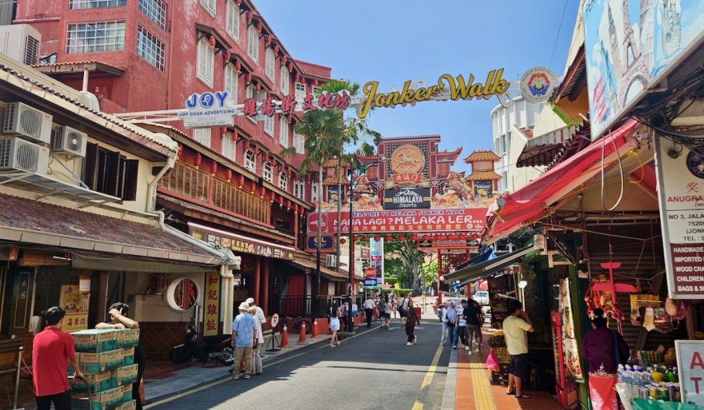 Two nights in Malacca Jonker Street