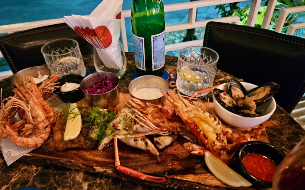 seafood platter, Rockafellas,