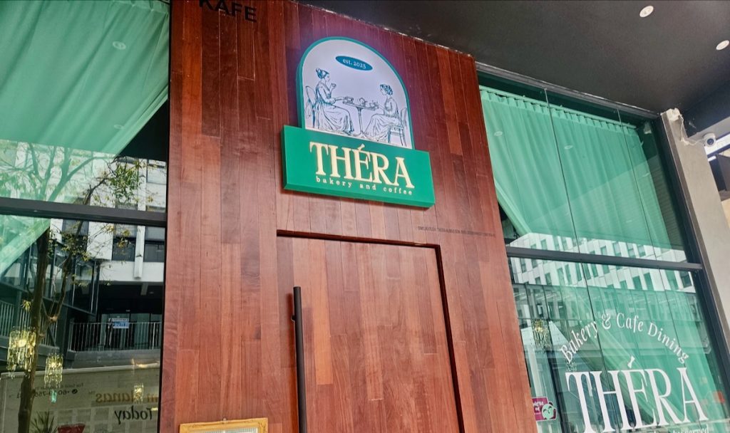 exterior of Thera restaurant