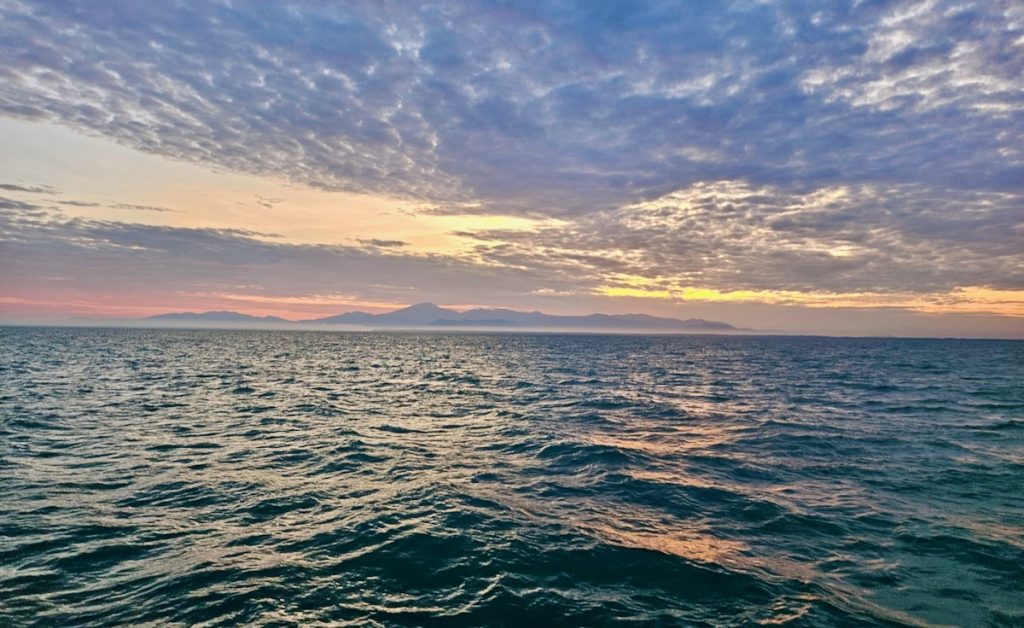 Sunrise on the Malacca Strait